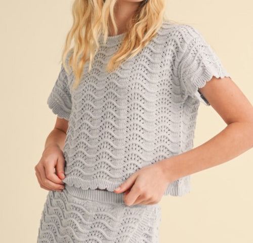 Tabby Cropped Sweater